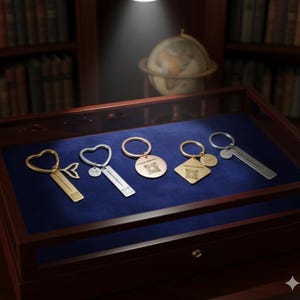 Custom Audio Scan Keychain: Personalized QR Code Gift