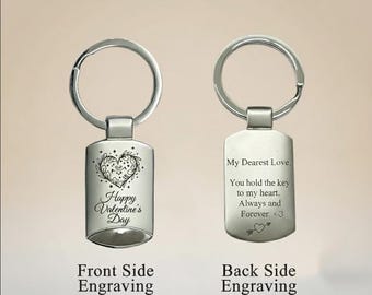 Actual Fingerprint and Handwriting Memorial Keychain, Laser Engraved Custom Signature Keyring, Personalized Grief Gift with Inscription,