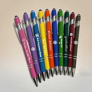 Personalized Business Pens: Custom Text & Logo, Bulk Gifts