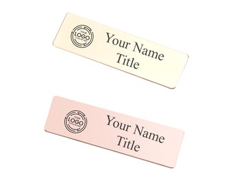 Benutzerdefinierte Namensschild Rolle Namensschild Id Badge Tag Anstecknadel, Namensschild mit Gravur, Geschenk, Namensschild, Business Brosche