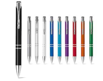 Personalized Metal Ballpoint Pen with Stylus Tip, Custom Engraved Gift