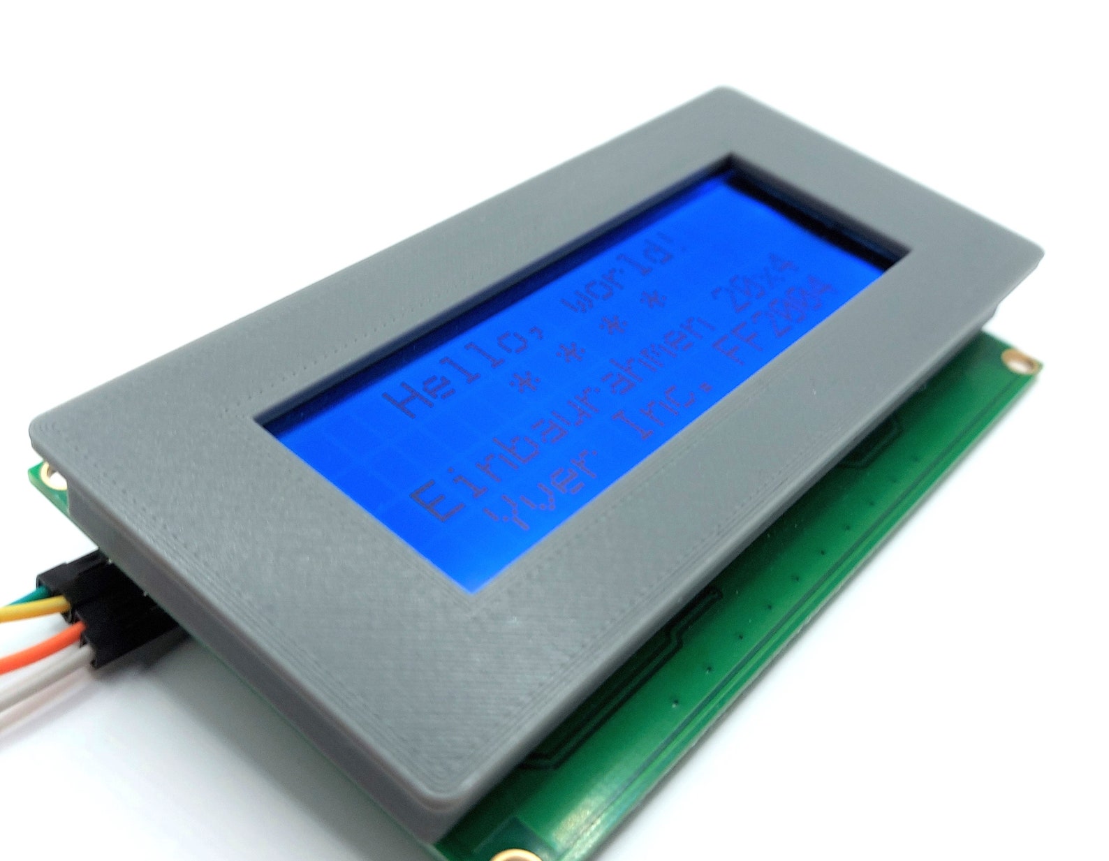 Bezel LCD 2004 Enclosure LCD Display 2004 20x4 4x20 Installation ...