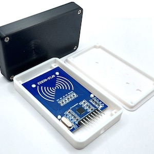 Case RC522 RFID Sensor Module RC-522 Enclosure Box installation mounting housing rfid module arduino raspberry projects Yverinc Labs