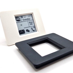 Bezel Waveshare 1,54 "1, 54" Montage Display Rahmen, ARDUINO RASPBERRY Bezel Gehäuse Installation E-Paper E-Ink Rahmen Yverinc Labs