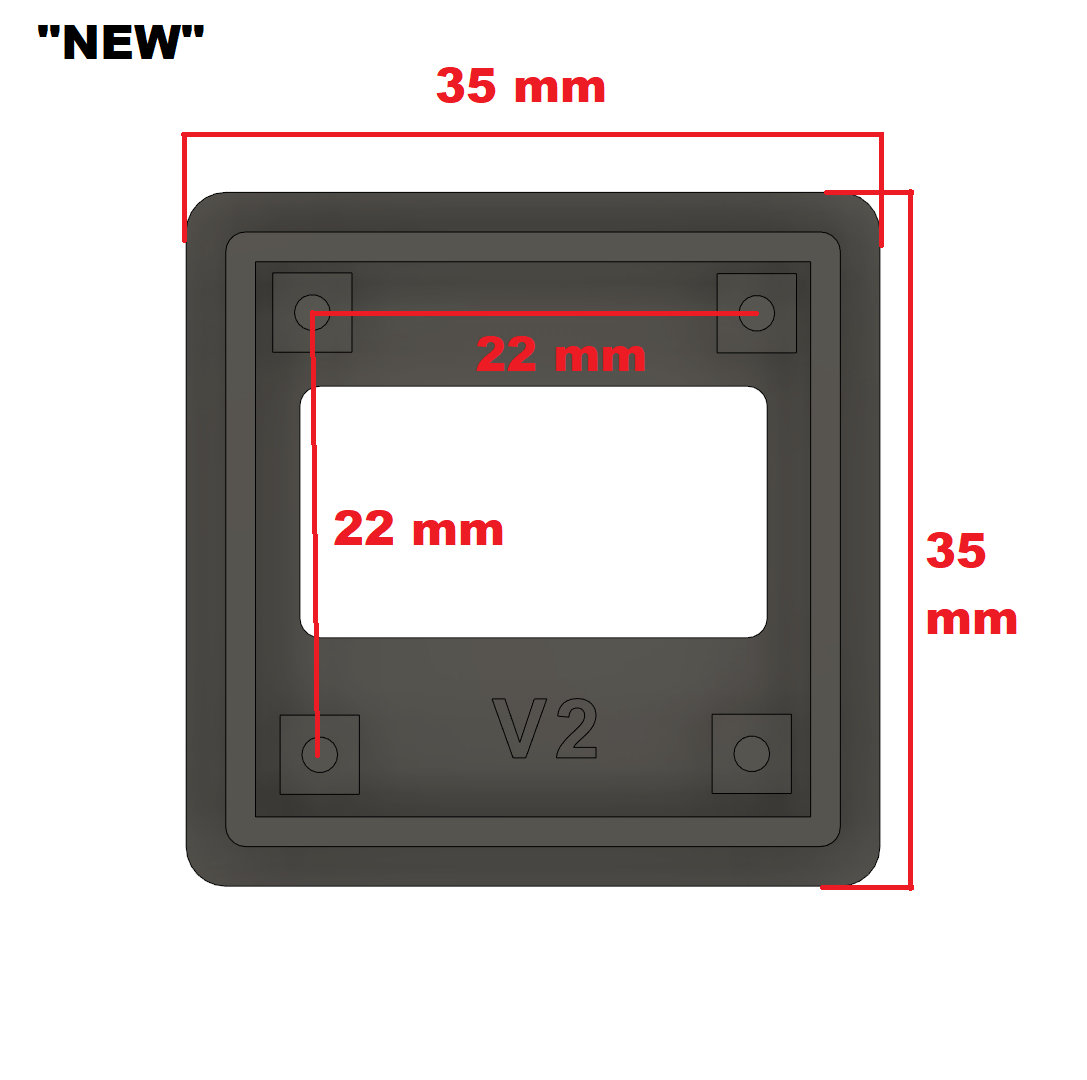 Bezel Oled Display .96