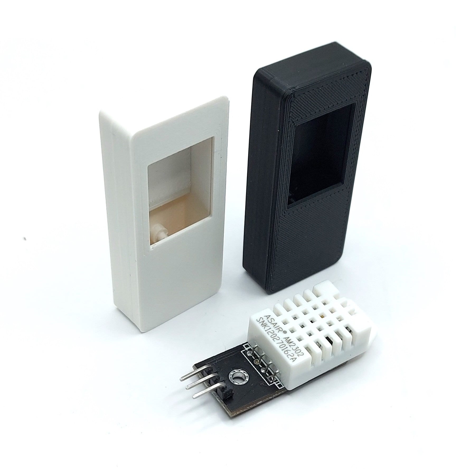 Case DHT22 DHT-22 ENCLOSURE Box Housing Installation , Temperature ...