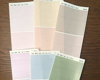 Pattern Washi Tape Stickers (Clear Matte / White Matte) | Hobonichi Weeks Washi Tape |  Deco, Planner Banner Washi, Bullet Journal Washi