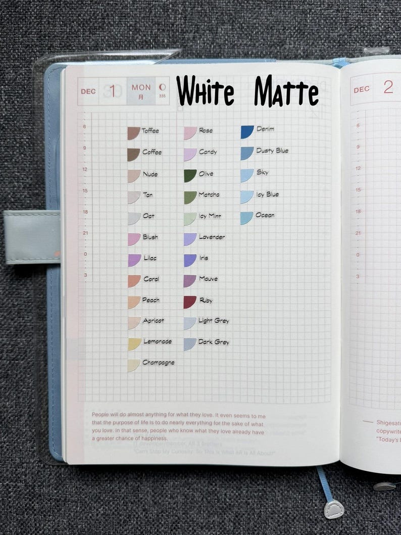 Highlighted WEEKDAYS | Days of week | Calendar Stickers | Planner stickers, Bullet Journal stickers, Minimal Stickers, script image 7