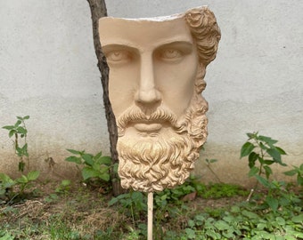 Poseidon Bust, Greek God, Poseidon Sculpture, Statues,Home Decor,Art Decor, Souvenir,Poseidon Face Statue Decor, Greek Mythology,