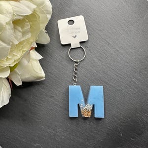 Schlüsselanhänger Buchstabe M Geschenk Beste Freundin Personalisiert Schlüsselanhänger Weihnachten Valentinstag Frau Ostergeschenk Muttertag