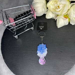 Einkaufswagenlöser Löwe Flowerlöwe Geschenk Alltag Ostern Tiere Schlüsselanhänger