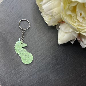 Einkaufswagenlöser Einhorn Glitzer Geschenk Schlüssel Schlüsselanhänger Mama Muttertag Kleines Geschenk