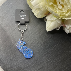 Einkaufswagenlöser Einhorn Glitzer Geschenk Schlüssel Schlüsselanhänger Mama Muttertag Kleines Geschenk