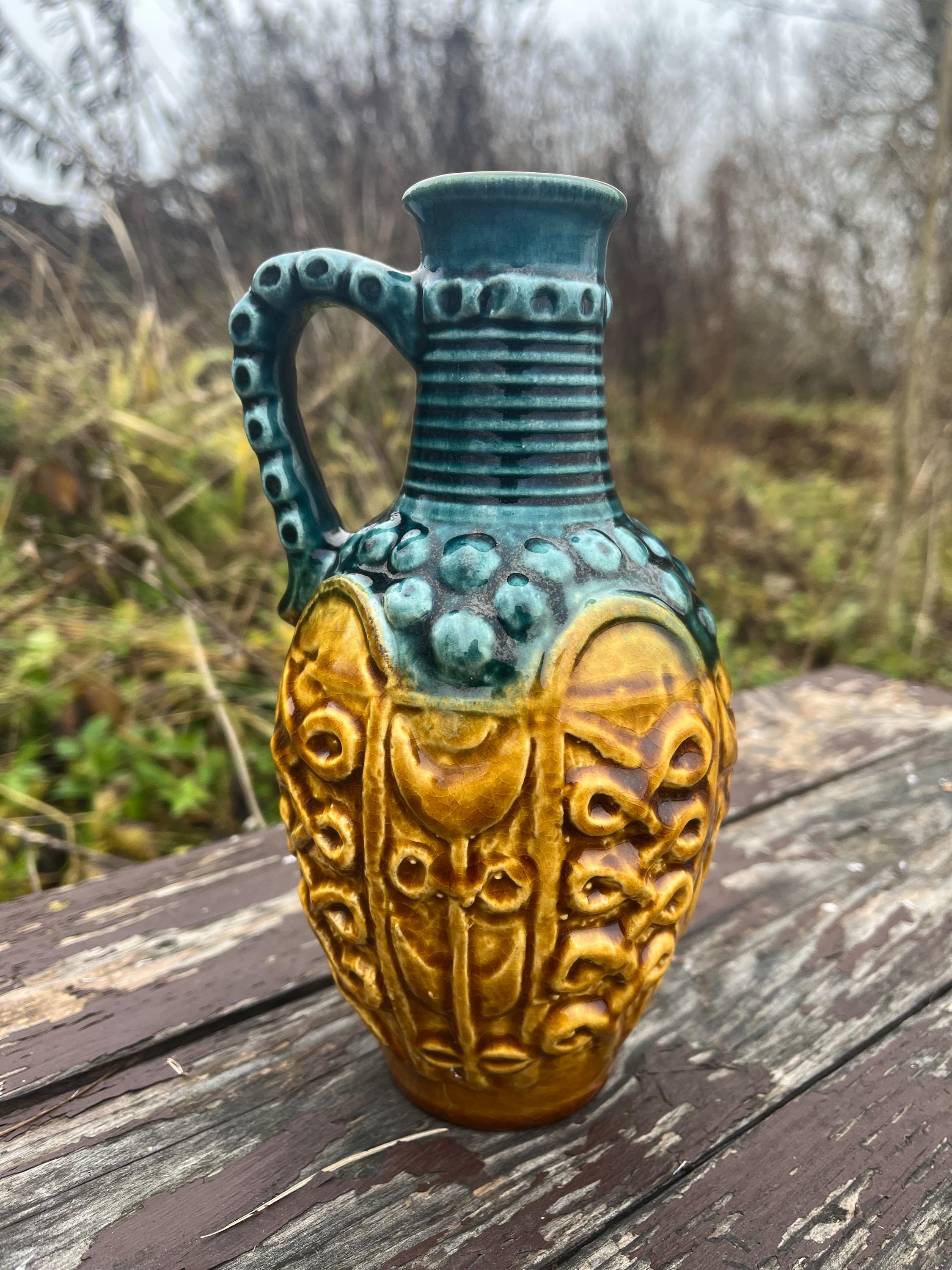 1960's West Germany Europ Keramiek 花瓶 壺 1960's West Germany Europ Keramiek 花瓶 壺