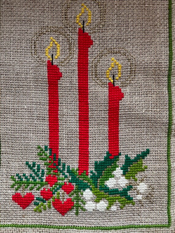 スウェーデン クリスマス テーブルセンター/テーブルランナー