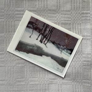 Art folklorique letton vintage serviette tissée ou chemin de table tissage traditionnel lin gris naturel rétro Lettonie carte postale Kārlis Sūniņš