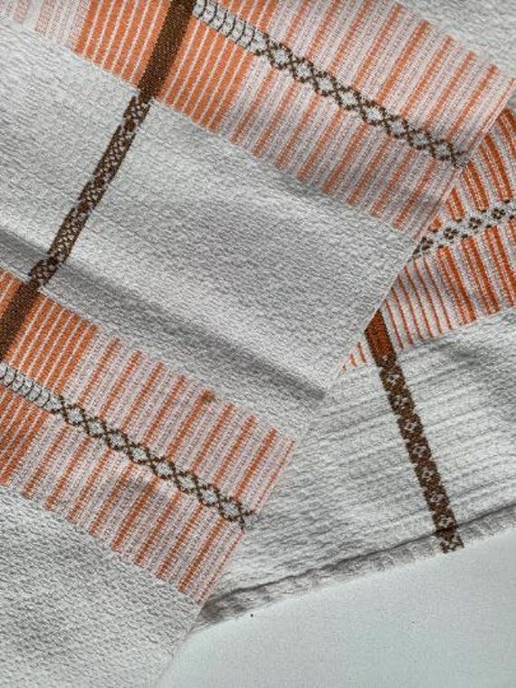 Set of 2 Matching Vintage Swedish Pure Linen Table Cloth Small