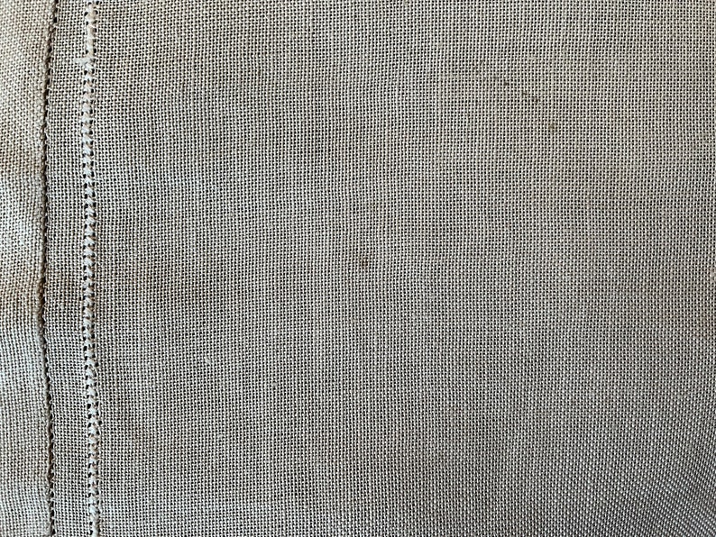 Vintage Swedish Natural Linen Embroidery Ornaments Decor Nordic Folk