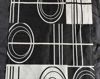 ヴィンテージマリメッコ Kaivo 生地ウィンドウトリートメントブラウン