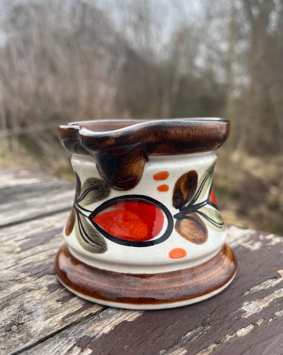 1970s Vintage SMF Schramberg Ceramic Jug Creamer Pitcher BERNAU