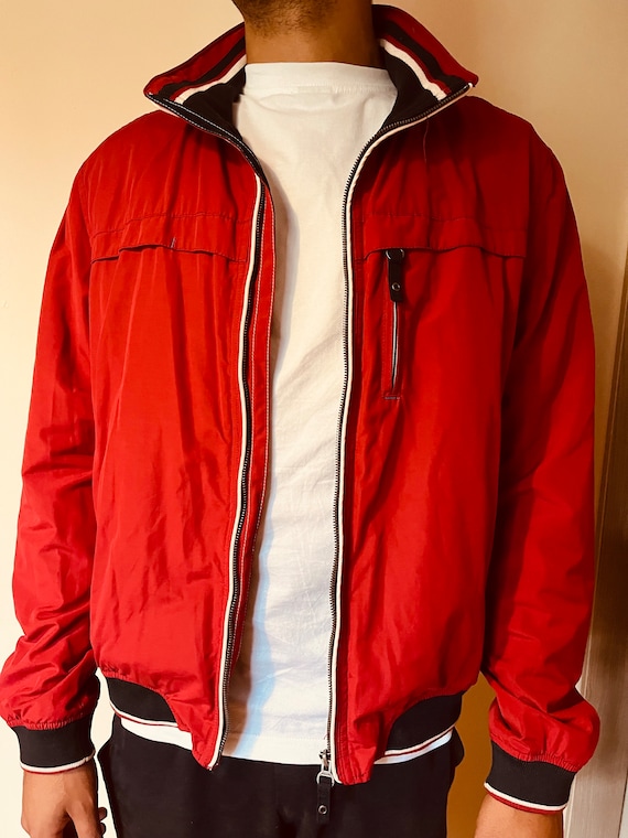 Men's Jacket Lightweight Lined 100% Polyester Bomber Style Baggy - Foto 6