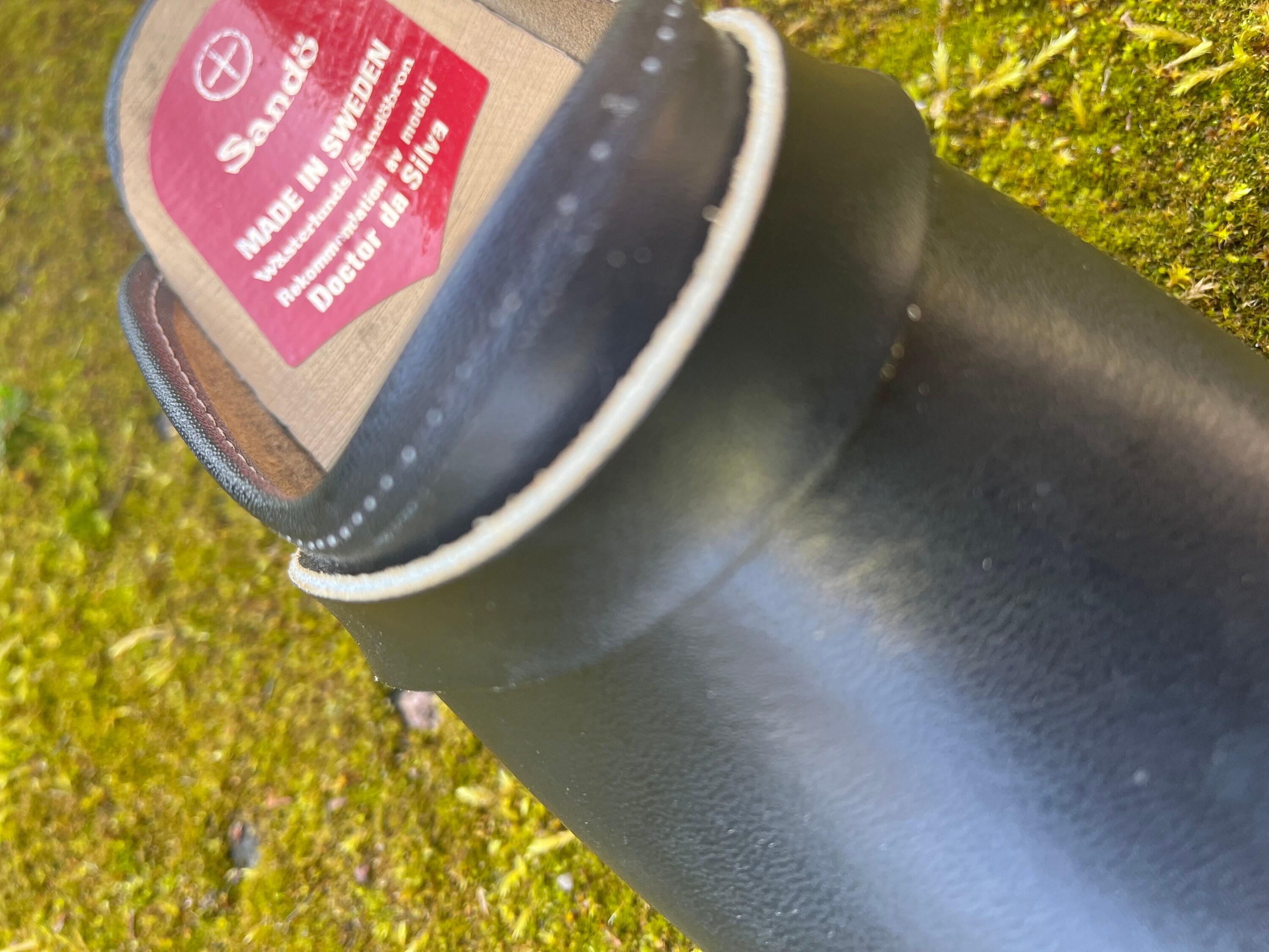 Vintage Swedish Leather Clogs |  EU37.5- EU38 | Handmade Wooden Sole Shoes