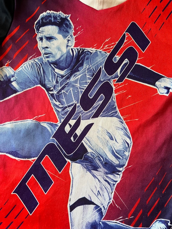 Vintage Lionel Messi Jersey Kids 6 years size Footbal… - Gem