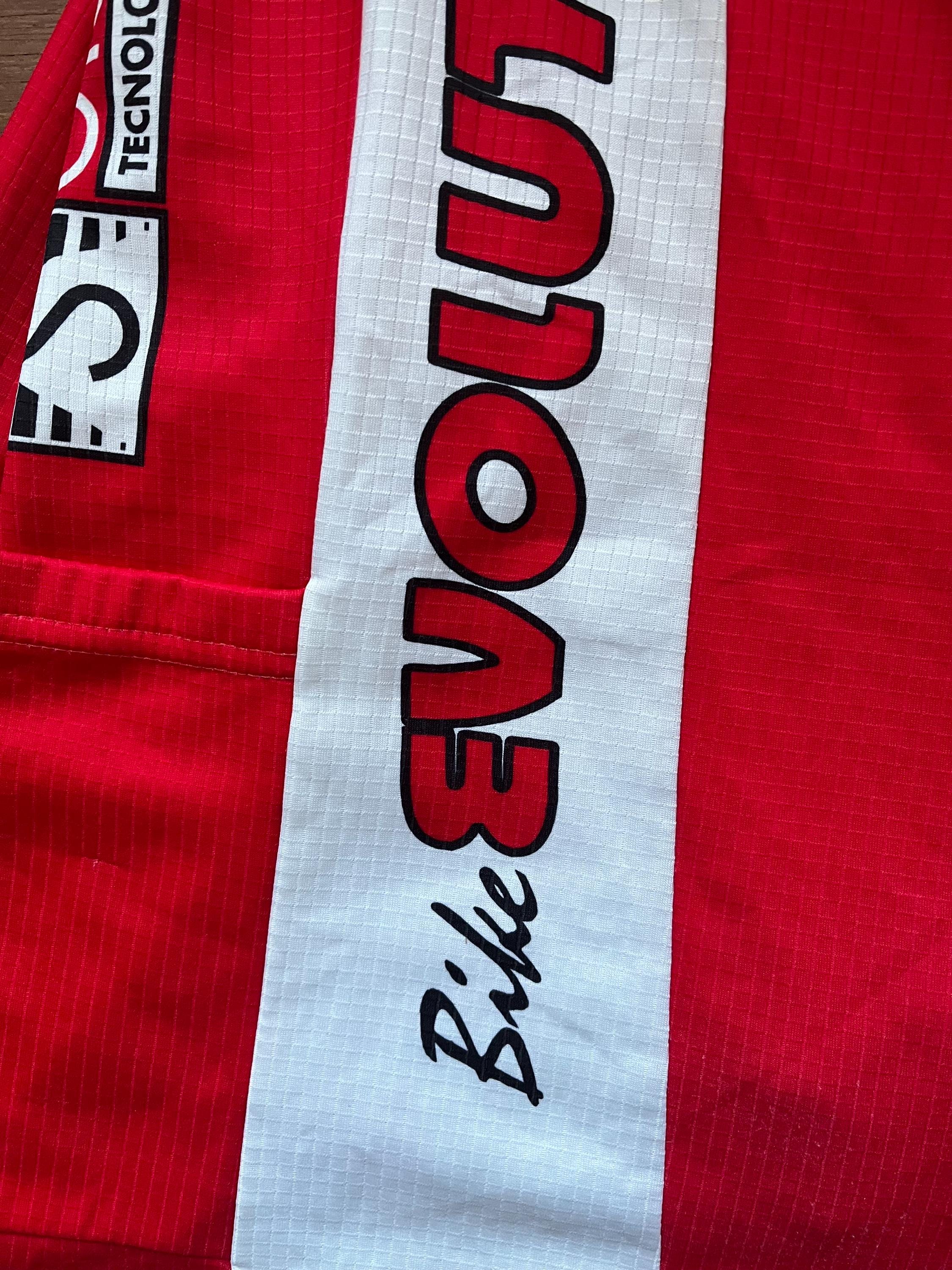 Maillot Cycliste Giordana Vintage – Homme – Taille XL – Rouge – GT Vélos (occasion)