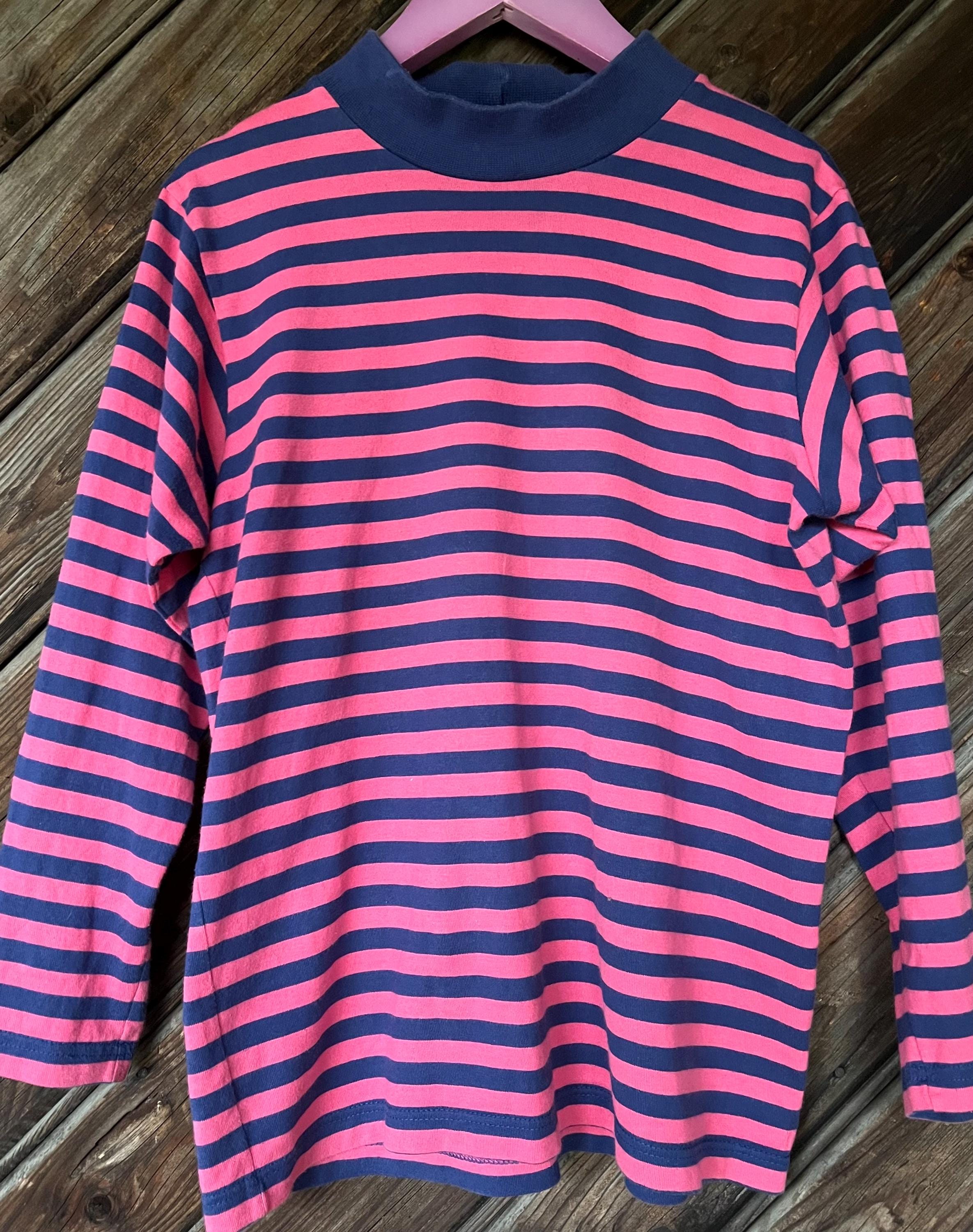 140 Cm Marimekko Vintage Striped Top Long Arms Finnish Classical