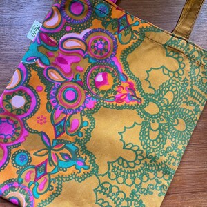 Finlandais MuWi Design Marjata Cabas en textile Coton Moutarde Violet Rose Helsinki vintage Femme Accessoires Cadeau Cool Nordic