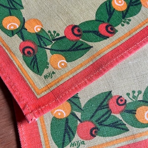 Swedish Retro Fabric - Etsy
