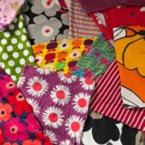 ヴィンテージマリメッコ Kaivo 生地ウィンドウトリートメントブラウン