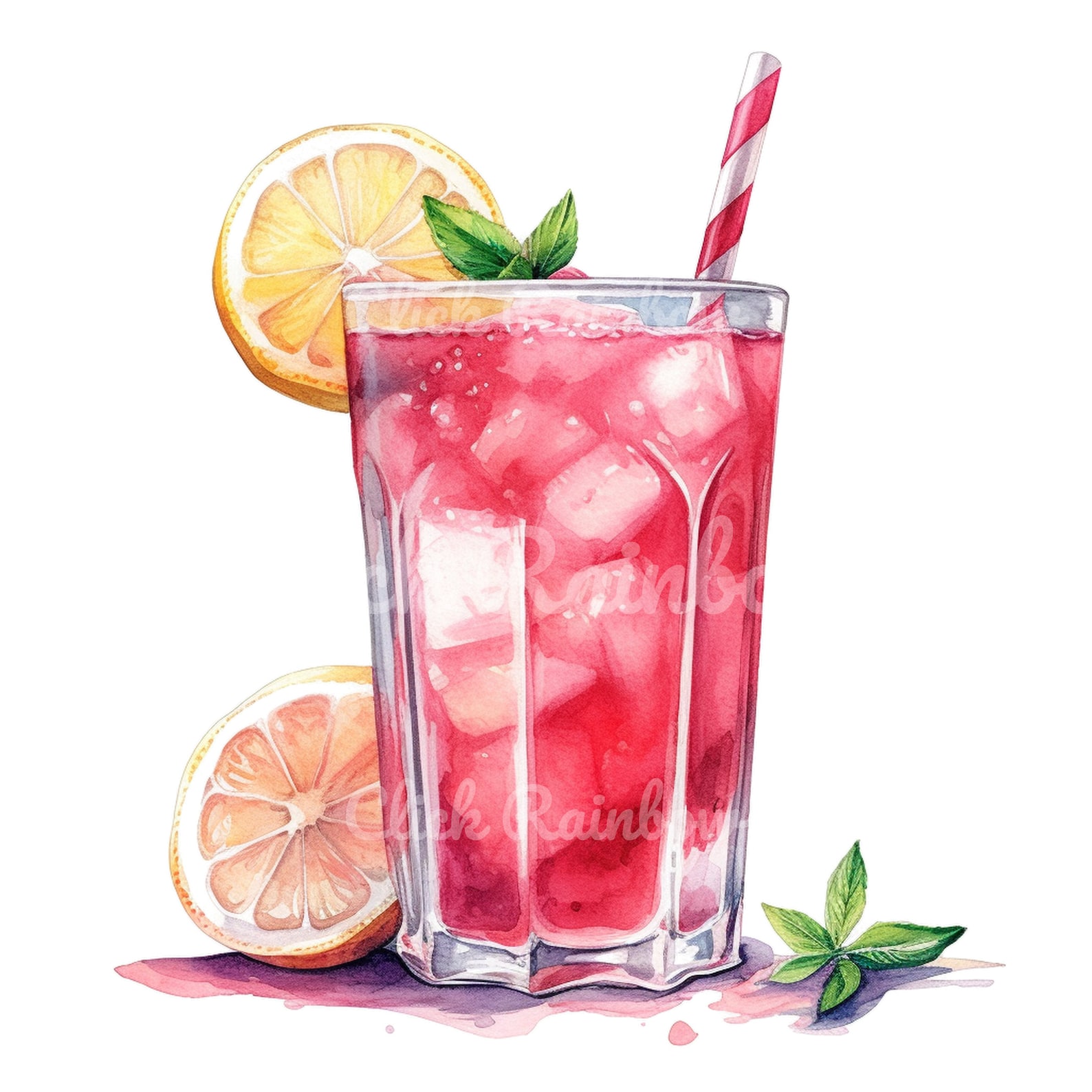 Rosa Limonade Clipart, 12 Limonade PNG, Limonade Illustration, Limonade ...