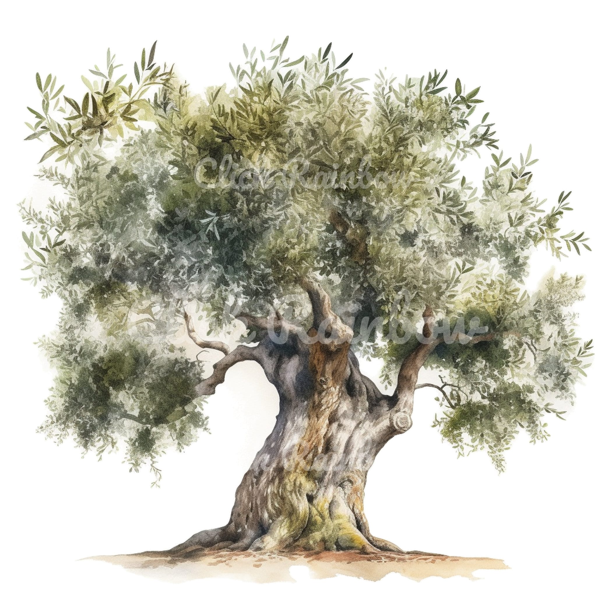 Olivenbaum Clipart 12 hochwertige PNG druckbar Sublimation Etsy.de