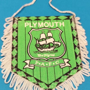Fanion Vintage Plymouth PAFC – Wimpel Football Club Anglais – Collection