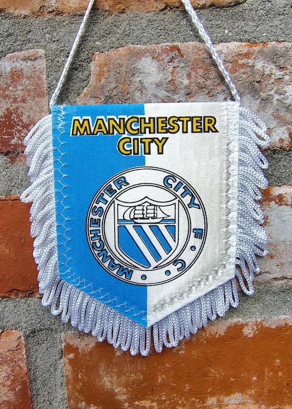 Grand Fanion Vintage Manchester United - Banderin Pennant Wimpel Collection