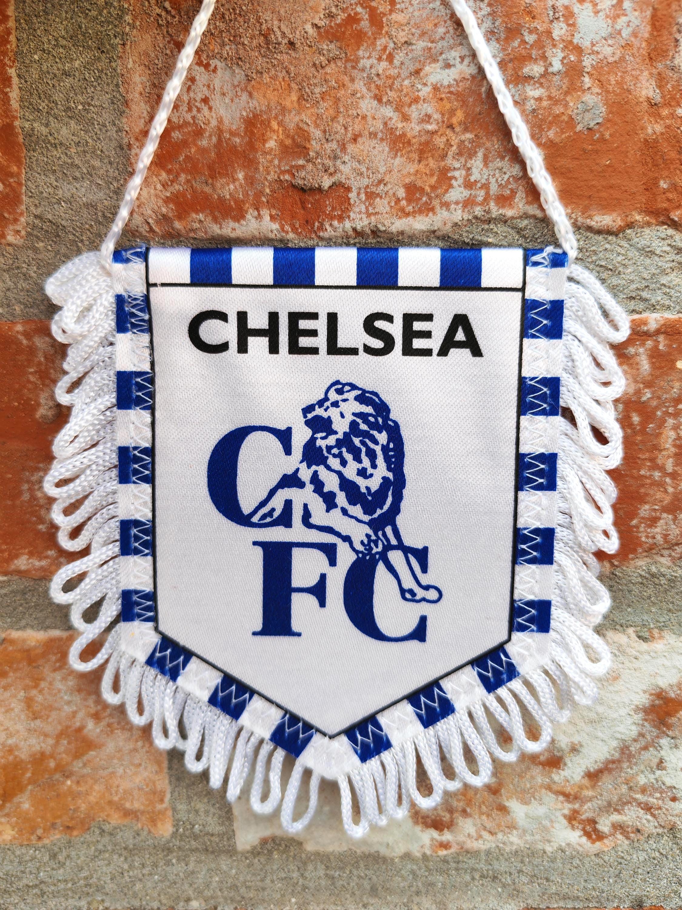Chelsea the blues blues grand fanion vintage pennant football Stamford Bridge