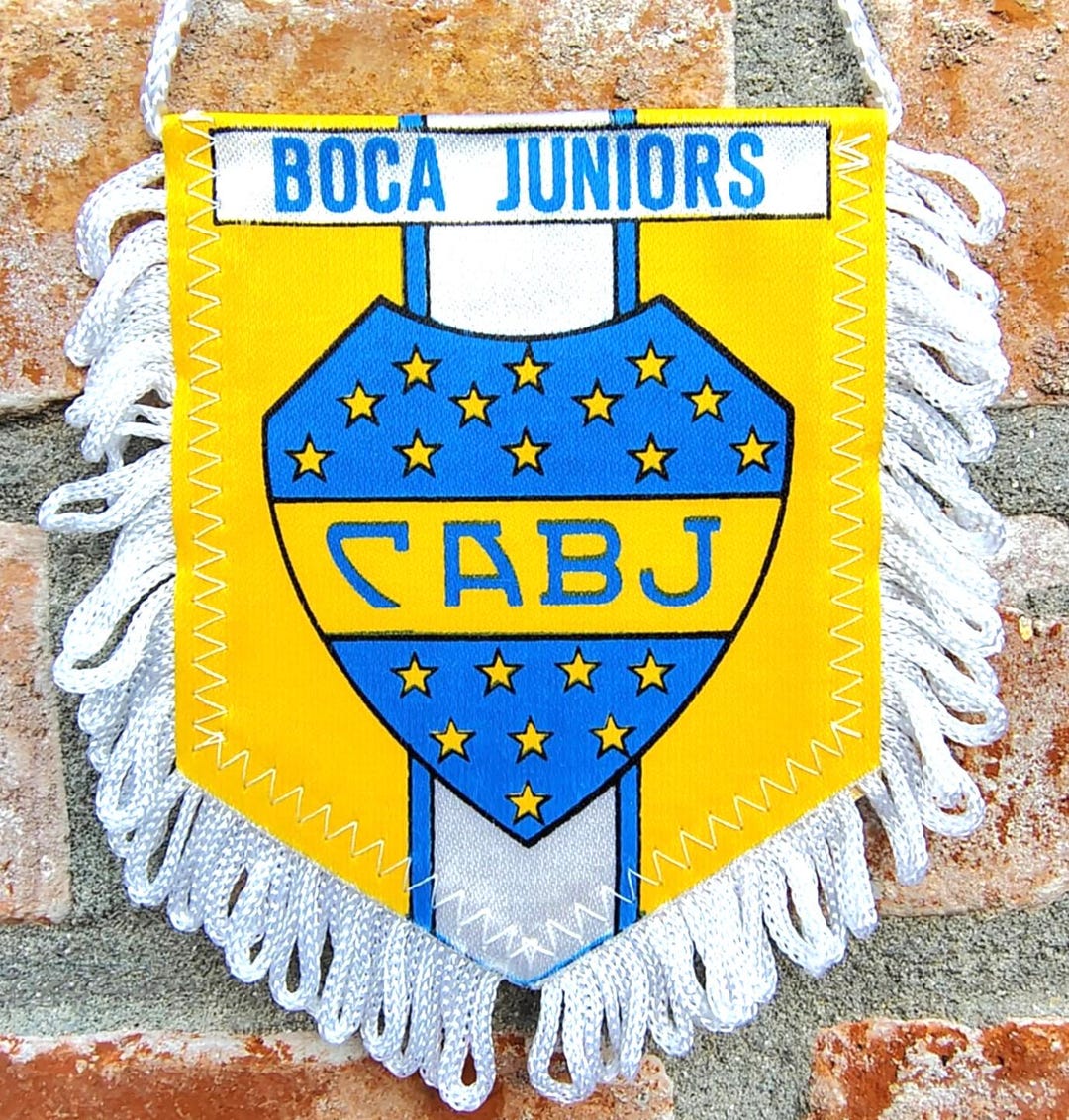 Fanion Vintage Boca Juniors – Pennant Football Argentin, Club étranger