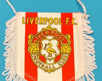 fanion vintage football foot soccer Liverpool