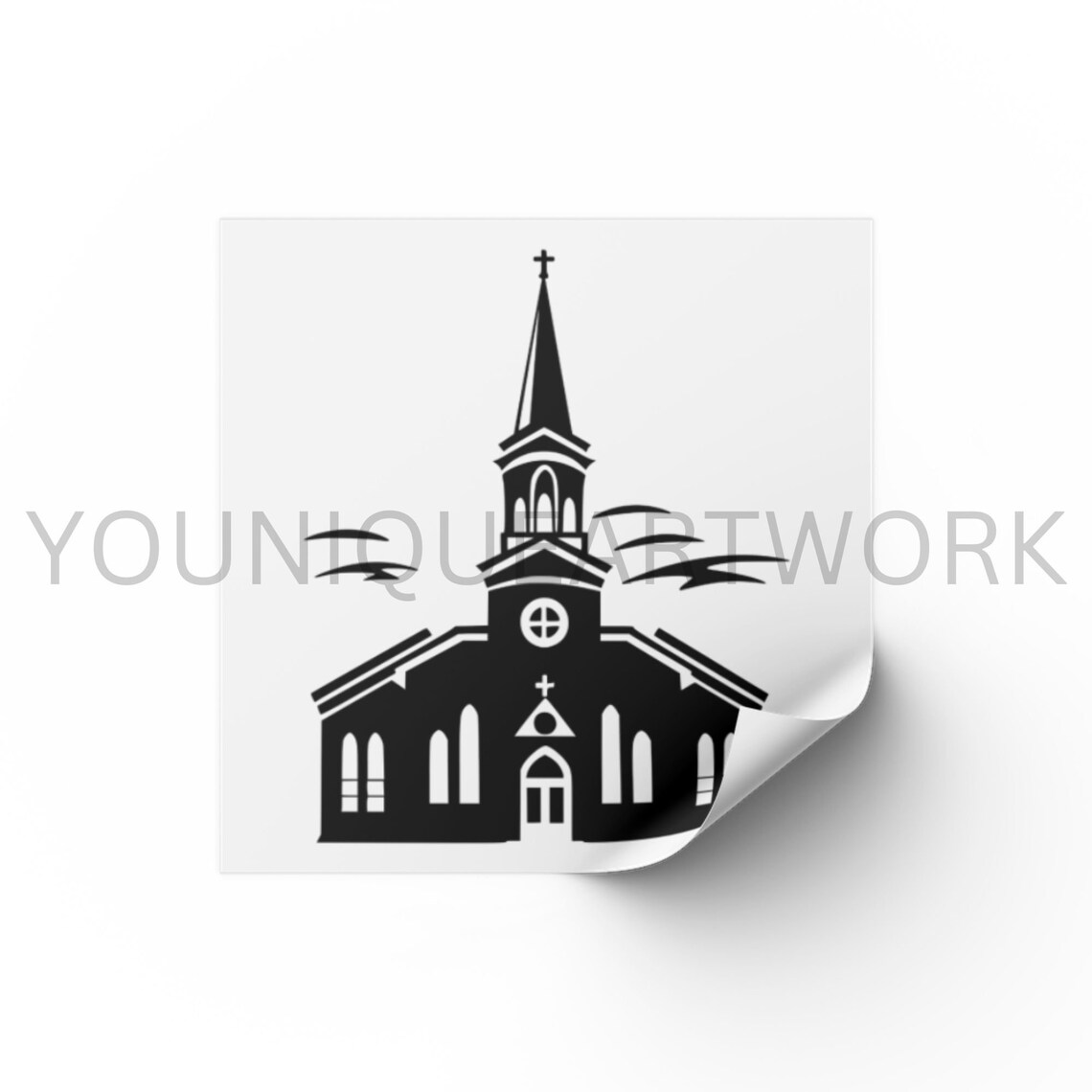 Church SVG Bundle, PNG, Church Clipart, Hand Drawn Church Vector ...