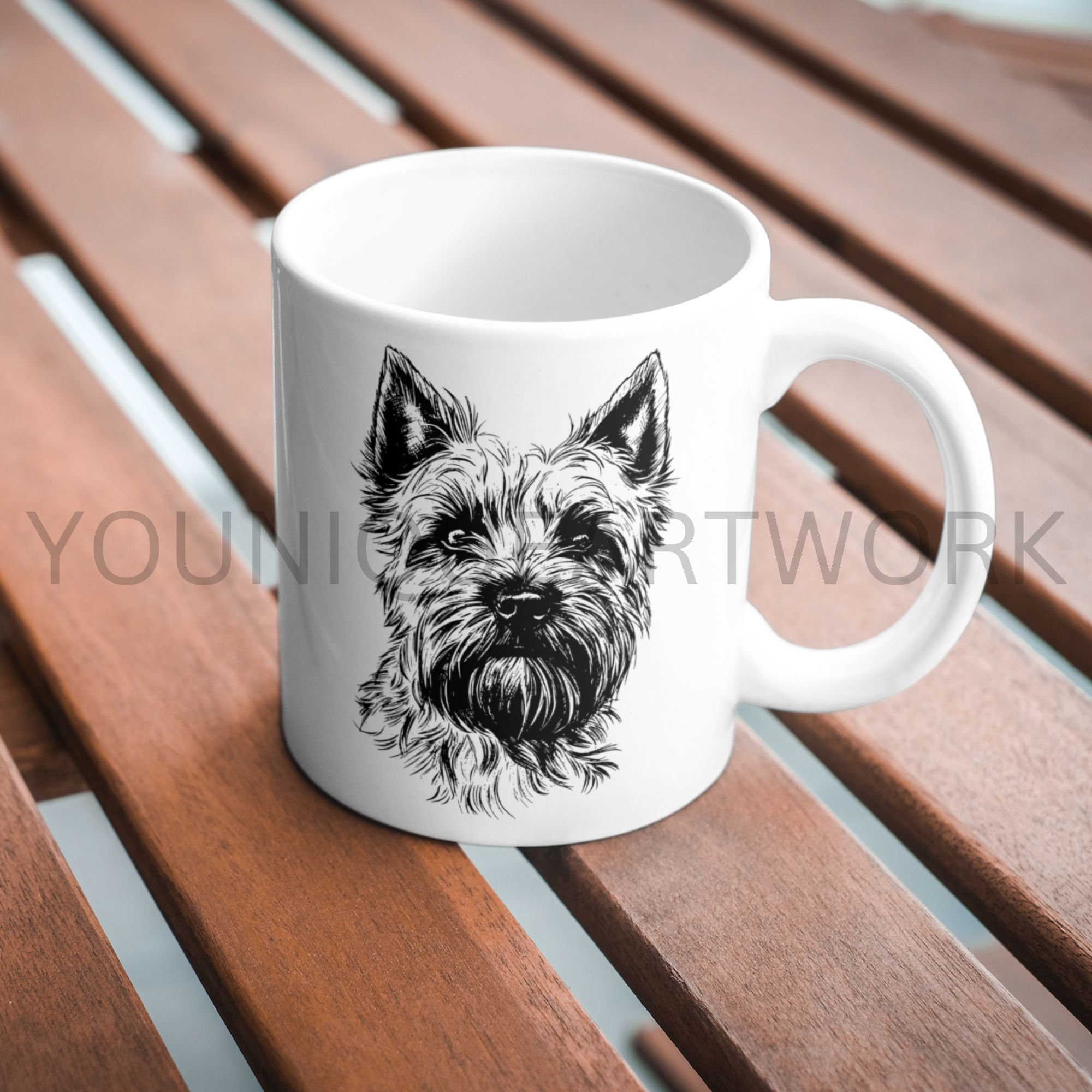 Cairn Terrier SVG Bundle, PNG, Dogs Clipart, Hand Drawn Dog Vector ...