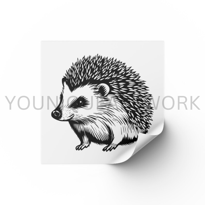 Hedgehog SVG Bundle PNG Hedgehog Clipart Hand Drawn Etsy