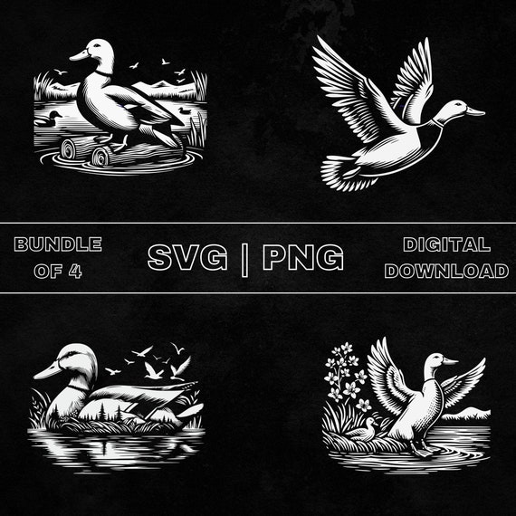 Fliegende Ente Silhouette Vektor Kostenloser PSD Download Von
