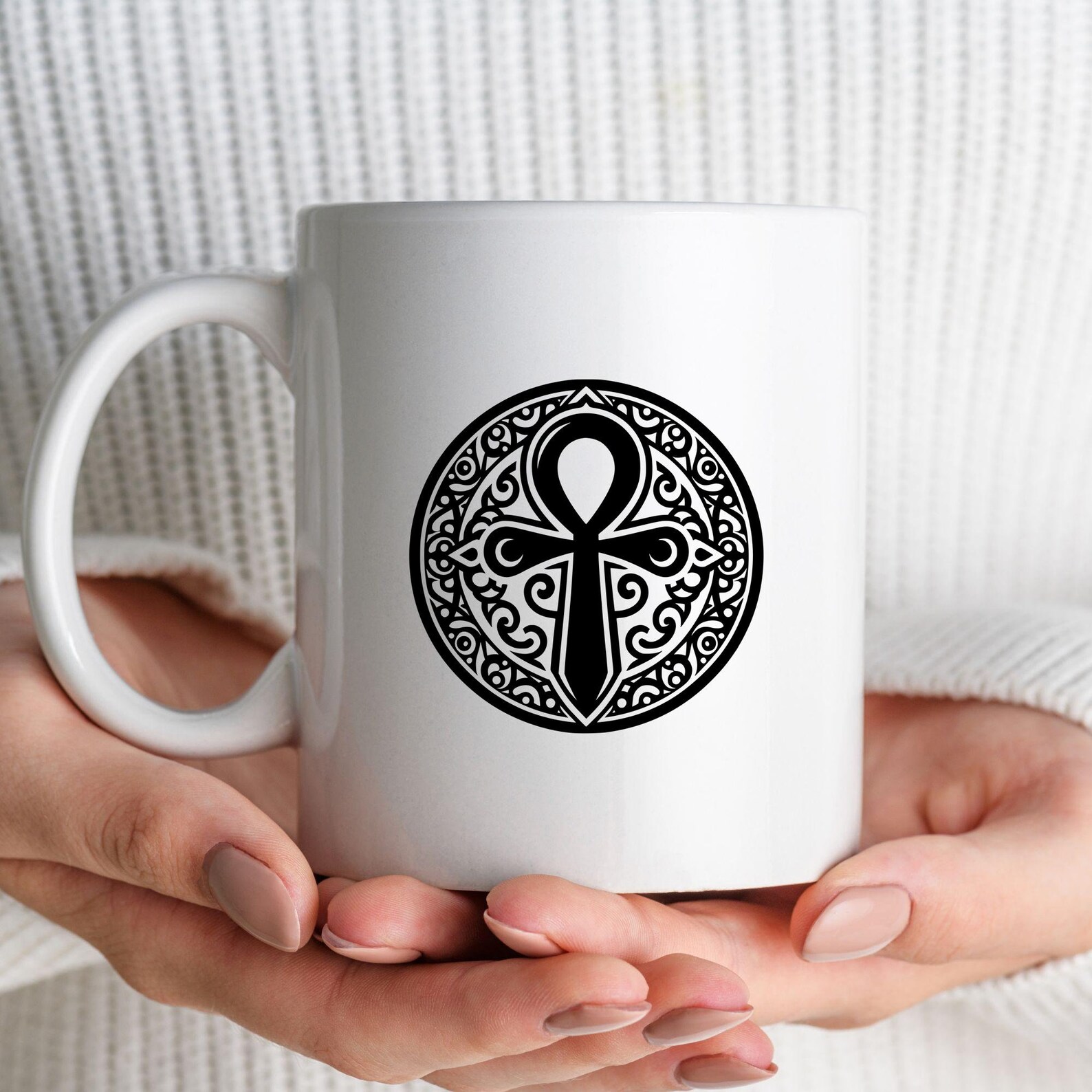 Ankh SVG Bundle, Egyptian Cross Clipart, Hand Drawn Ancient Egypt ...