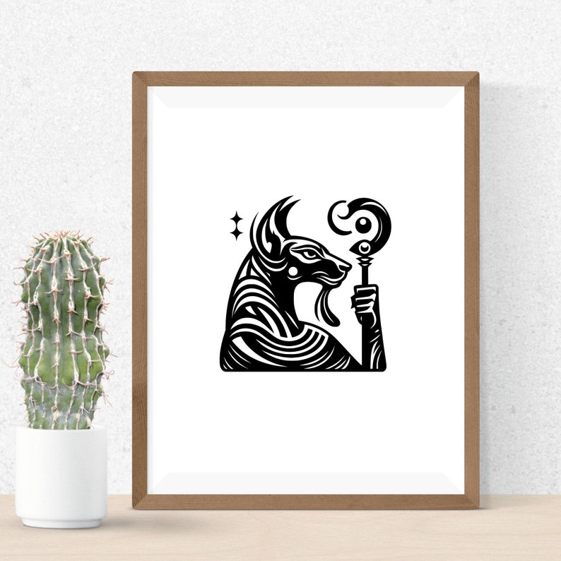 Set, Seth SVG Bundle, Egyptian God Clipart, Hand Drawn Ancient Egypt ...