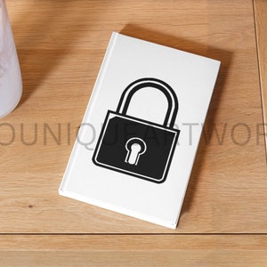 Lock SVG Bundle, PNG, Padlock Clipart, Hand Drawn Heart Lock Vector ...