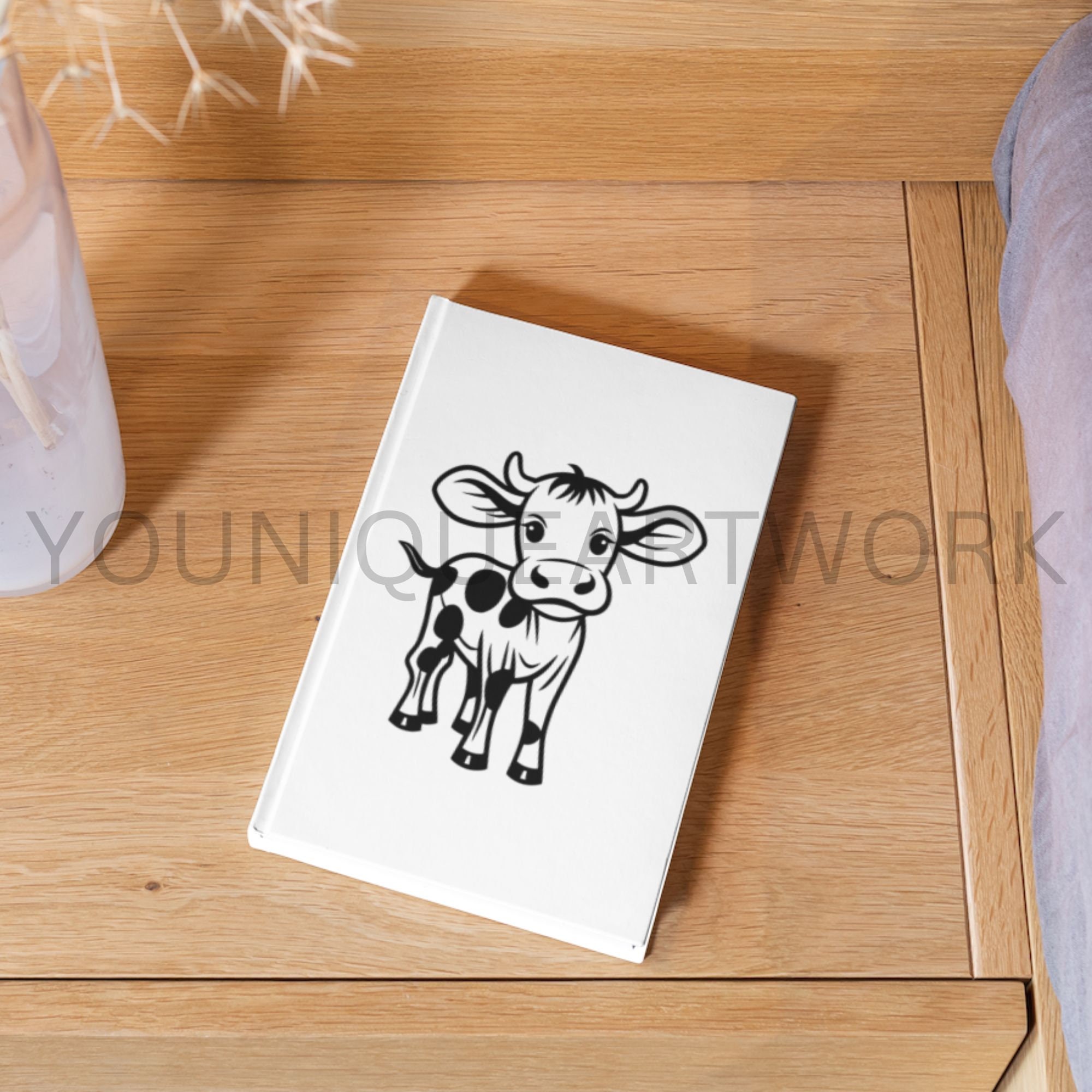 Cute Cow SVG Bundle PNG Farm Animal Clipart Hand Drawn Baby - Etsy