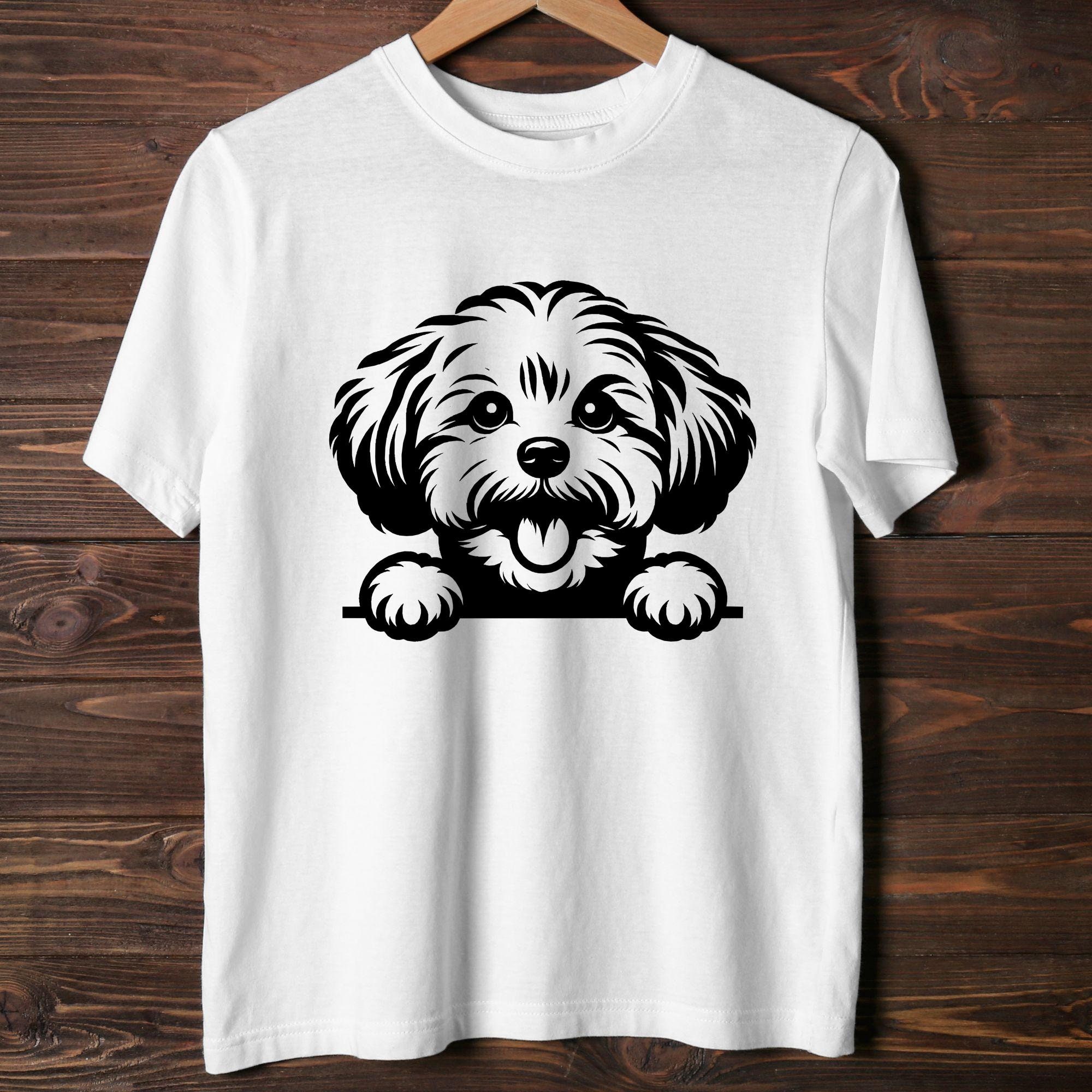 Maltipoo SVG Bundle, Maltipoo Clipart, Hand Drawn Dog Theme Vector ...