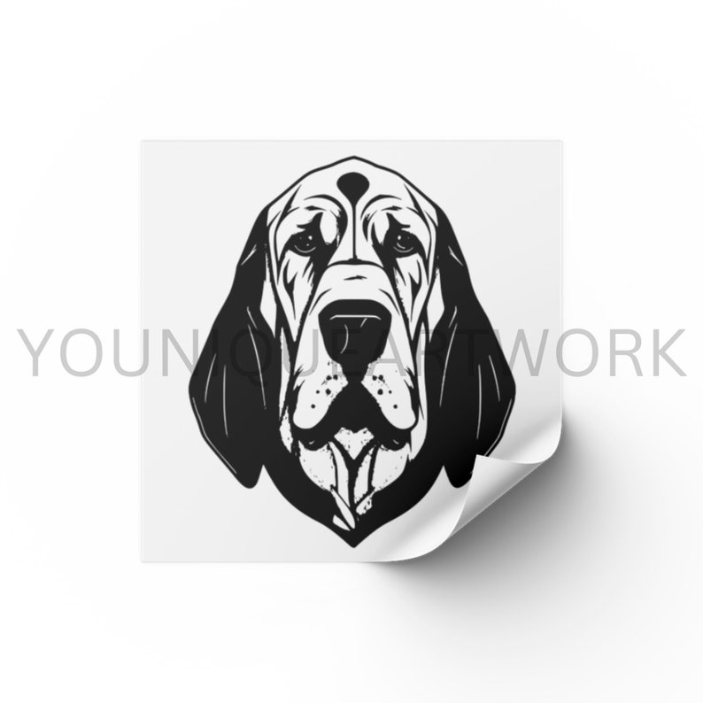 Bloodhound SVG Bundle, PNG, Bloodhound Clipart, Hand Drawn Dog Vector ...