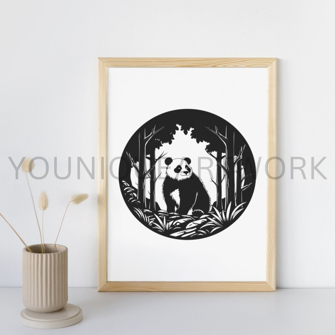 Panda SVG Bundle PNG Panda Bear Clipart Hand Drawn Pandas - Etsy